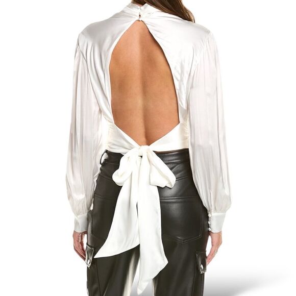 ALL SAINTS Ilaria Open Back Bodysuit | Size: US 8 | - Picture 5 of 11